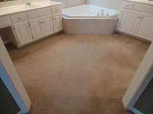 Olathe Master Bedroom Tile Before