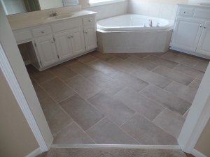 Olathe Master Bedroom Tile After