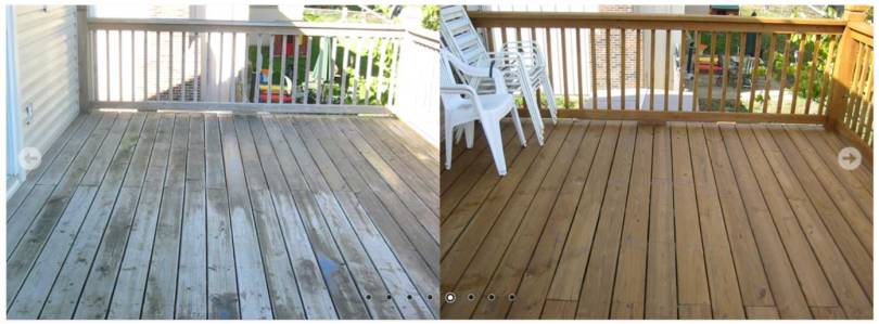 Renew Crew - Deck Before and After