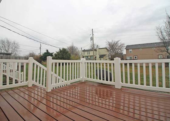 Duplex #1 - Deck at Closing