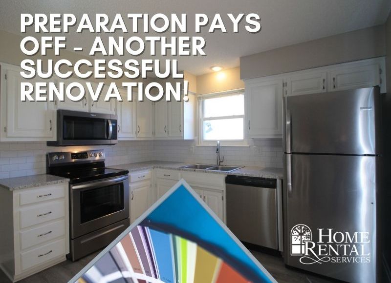 Preparation Pays Off