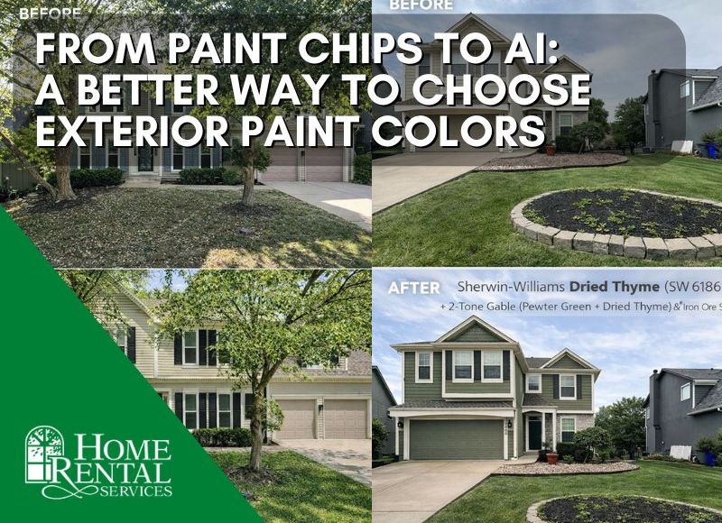 From Paint Chips to AI: A Better Way to Choose Exterior Paint Colors